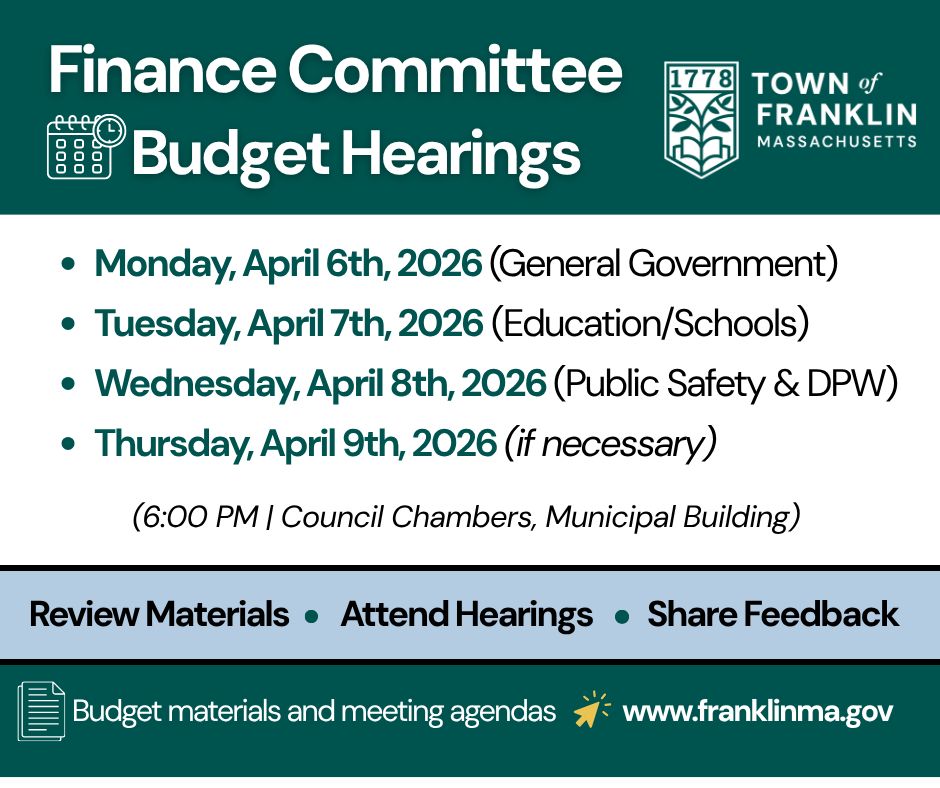 Town of Franklin, MA tweet media