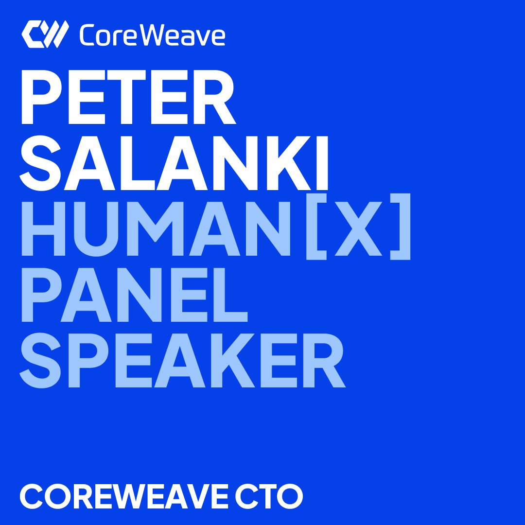 CoreWeave tweet media