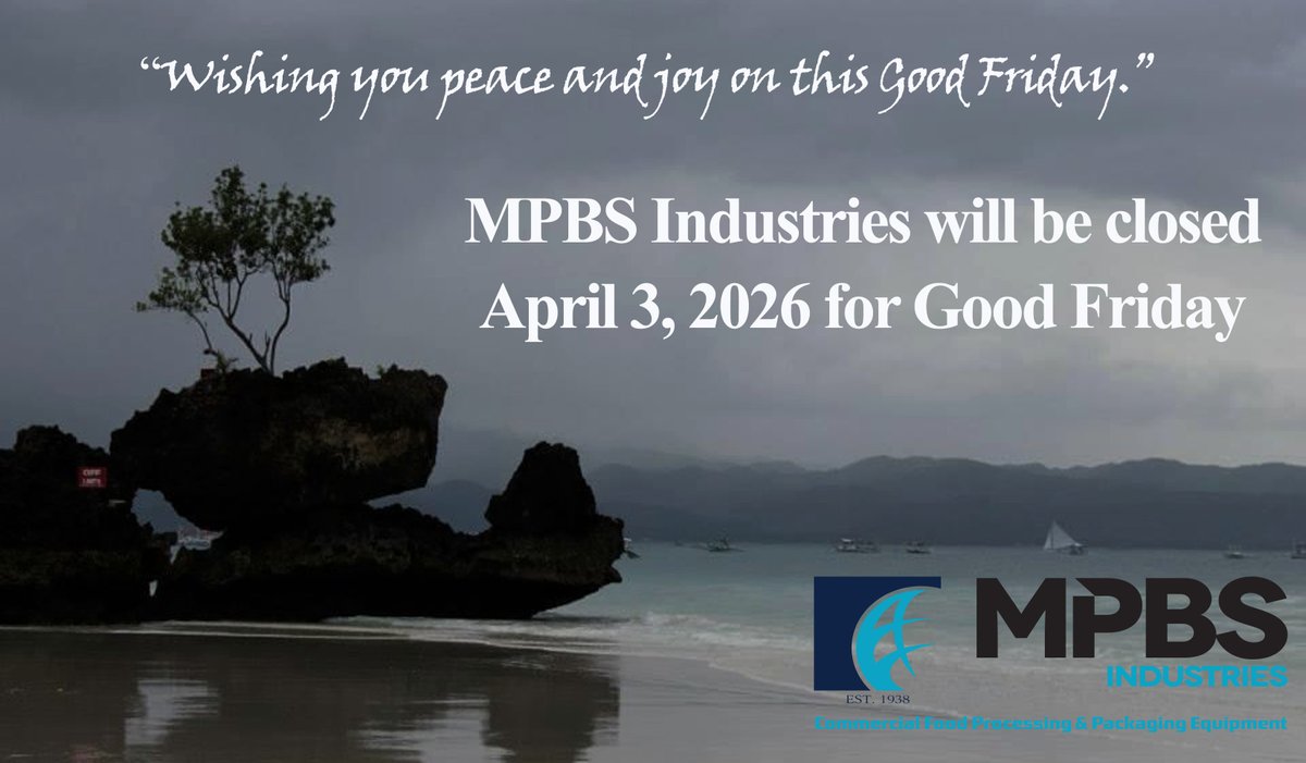 MPBSIndustries's tweet photo. MPBS Industries will be closed April 3, 2026, for Good Friday https://t.co/jEkqTu4tKF
