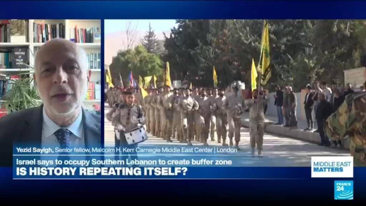 MEastMatters's tweet photo. Israel's Lebanon endgame: 'Dismantle Hezbollah entirely as a political and social movement' https://t.co/icWHtrUUgl https://t.co/RKJq6NGSMZ