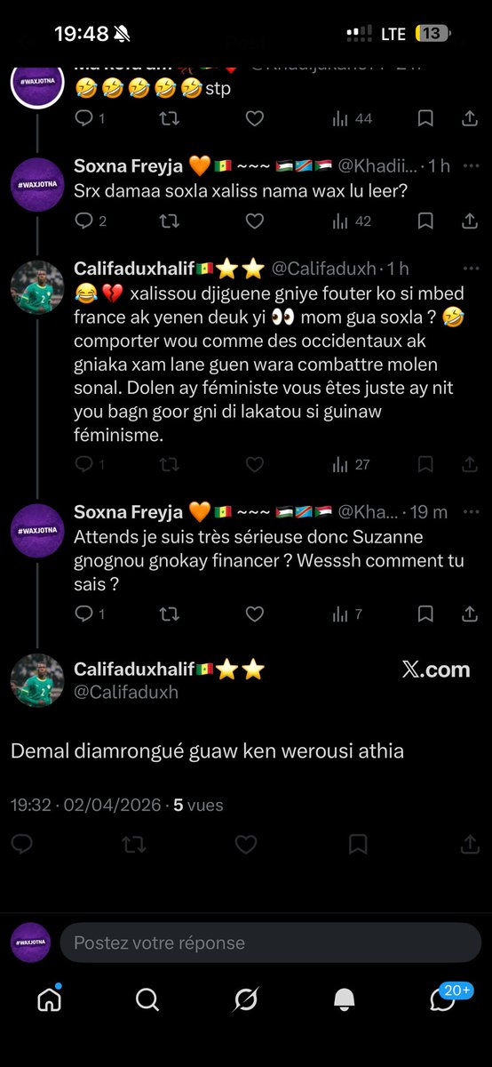 Soxna Freyja 🧡🇸🇳 ~~~ 🇵🇸🇨🇩🇸🇩 tweet media