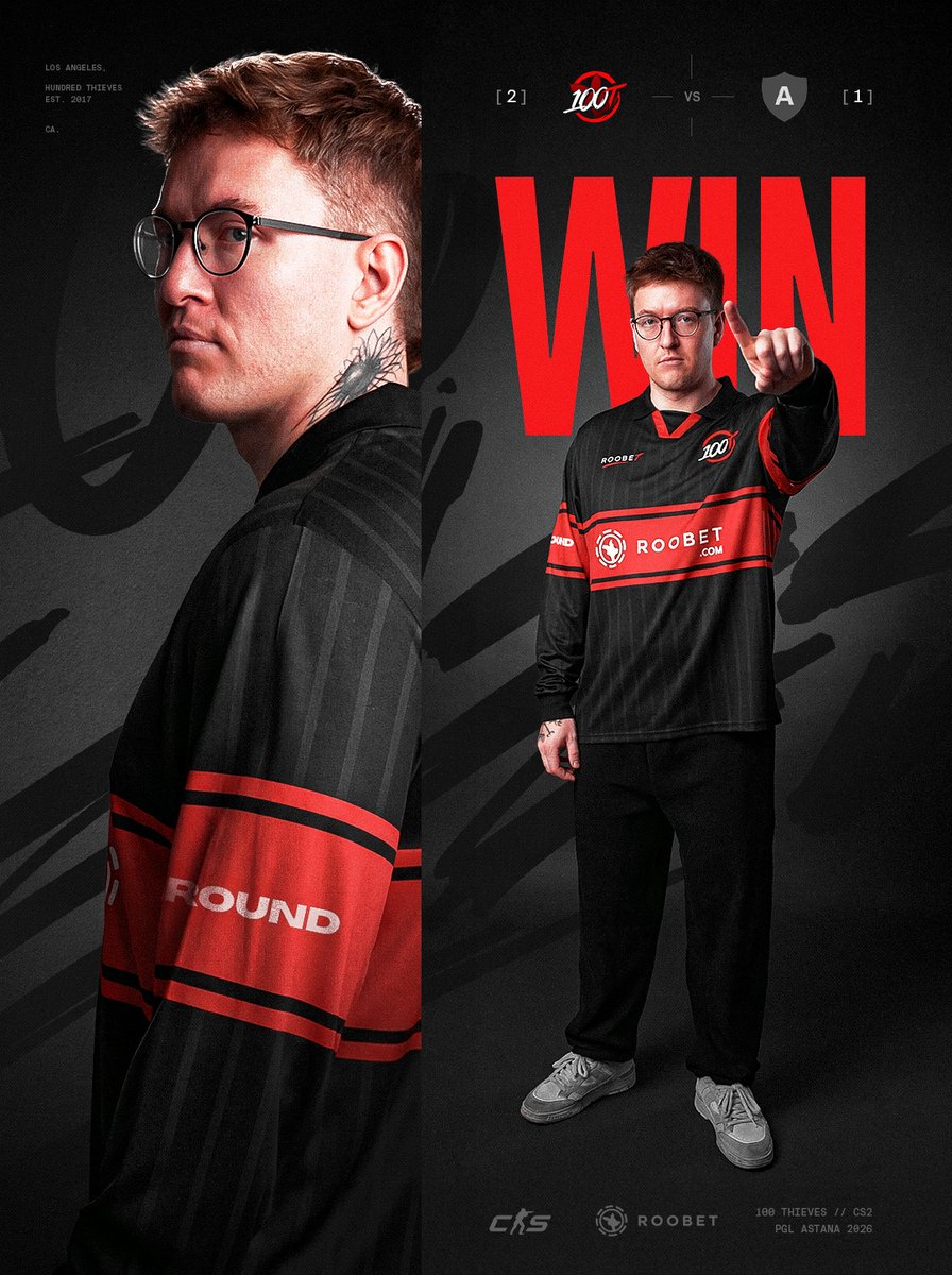100 Thieves Roobet Counter-Strike tweet media