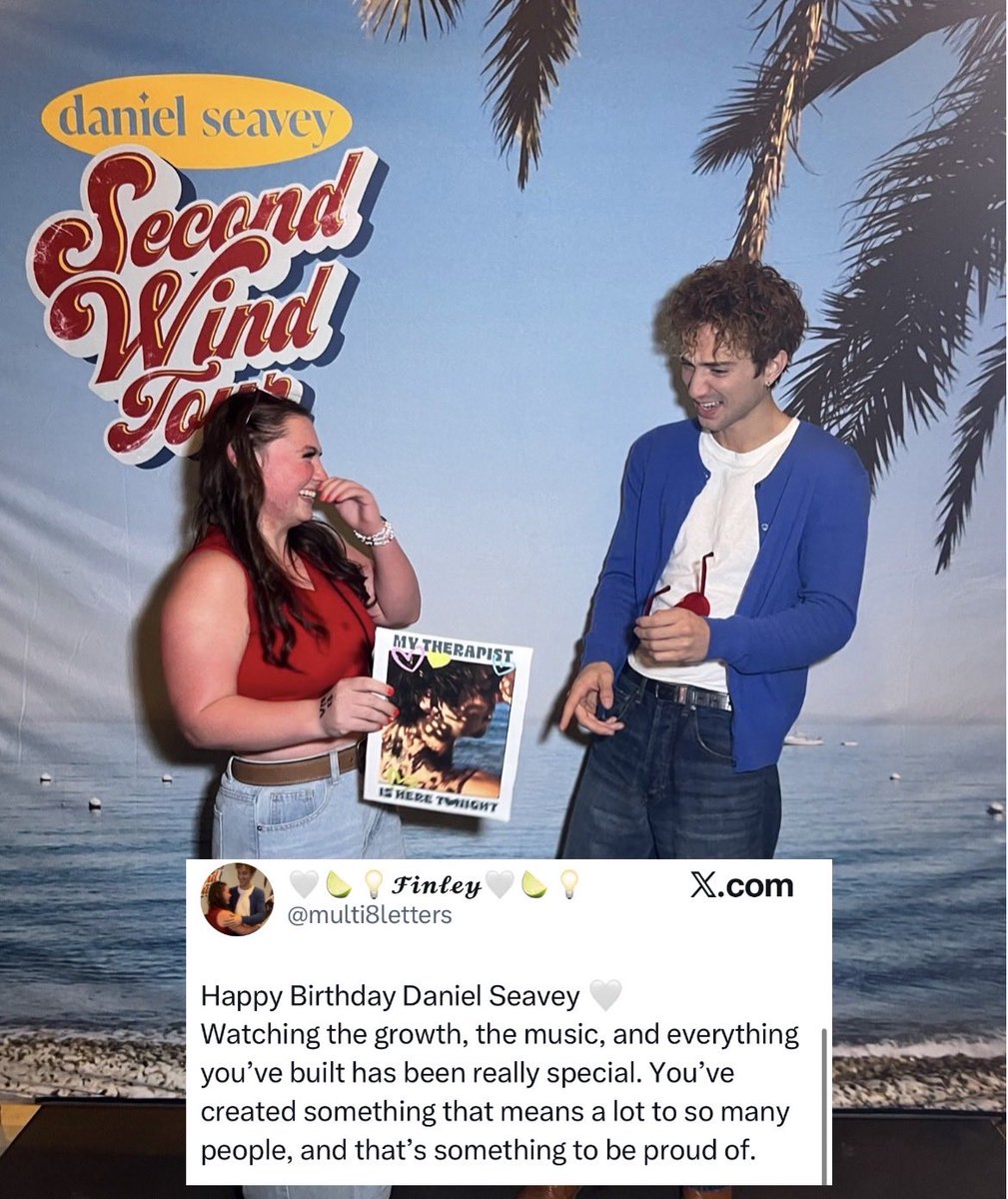 Daniel Seavey Source tweet media