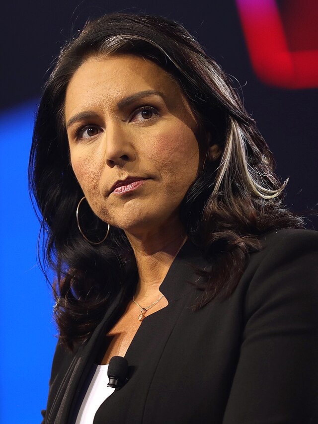 TruthTrumpPost's tweet image. JUST IN: 🇺🇸 President Trump has  asked advisers whether he should replace Tulsi Gabbard.