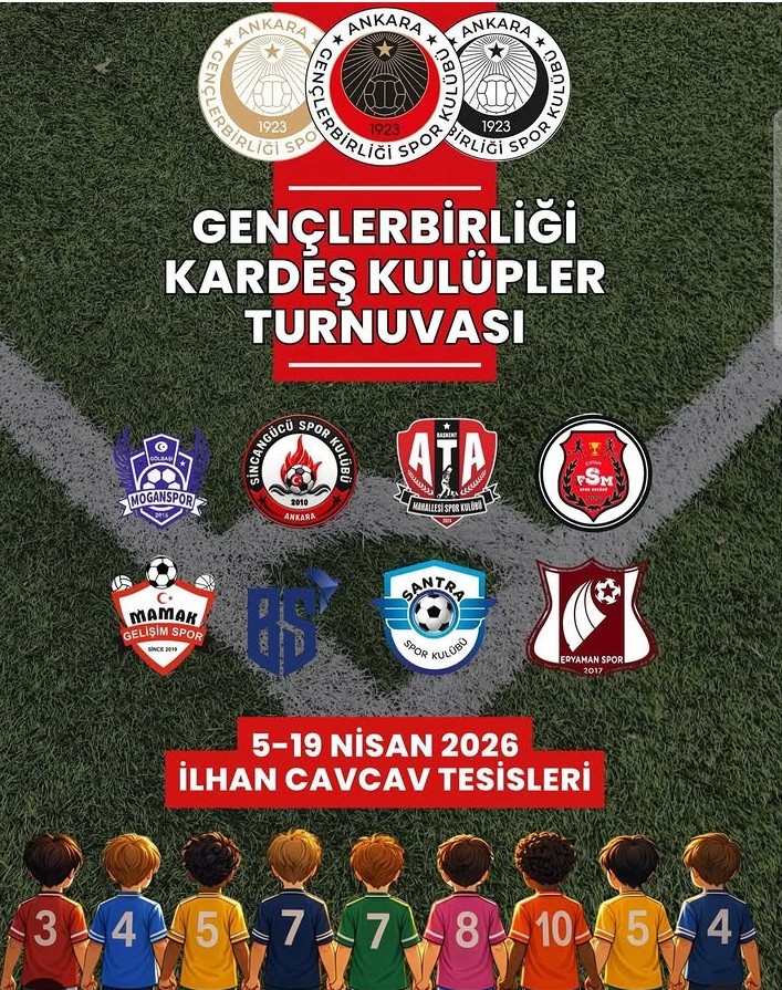 Gençlerbirliği, altyapıya kafayı takmış anlaşılan. Ankara'nın altyapıdaki güzide amatör kulüpleri, Gençlerbirligi'nin organizasyonuyla düzenlenen turnuvada İlhan Cavcav Tesislerinde karşılaşacak.

<a href="/balkan_photos/">BalkanPhotos | GENÇLERBİRLİĞİ ❤️ 🖤</a> 
<a href="/bosunatiklamagb/">Boşuna Tıklama Gençlerbirliği</a> 
<a href="/fckarakizil/">KaraKızıl Gençlerbirliği</a> 
<a href="/G_Birligi_Haber/">Gençlerbirliği Haber Ajansı</a> 
<a href="/kirmizikara/">Natura Dünyası Gençlerbirliği</a>