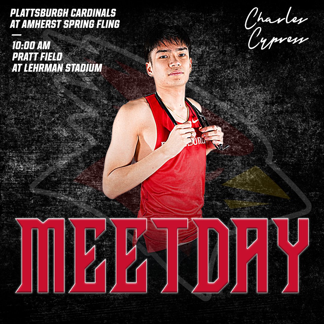 PlattsAthletics's tweet image. T&amp;amp;F | Amherst Spring Fling!!

@Cardinals_XCTF’s Marissa Colvin, Charles Cypress, Grace Estus, and Ellie LeRoy are set to compete at Amherst today. Good luck, everyone!!!

#CardinalStrong #CardinalCountry