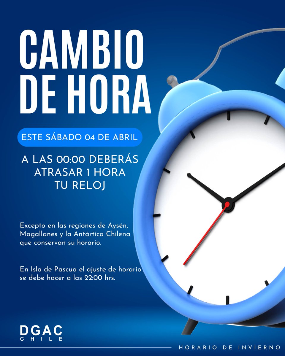 DGAC Chile tweet media