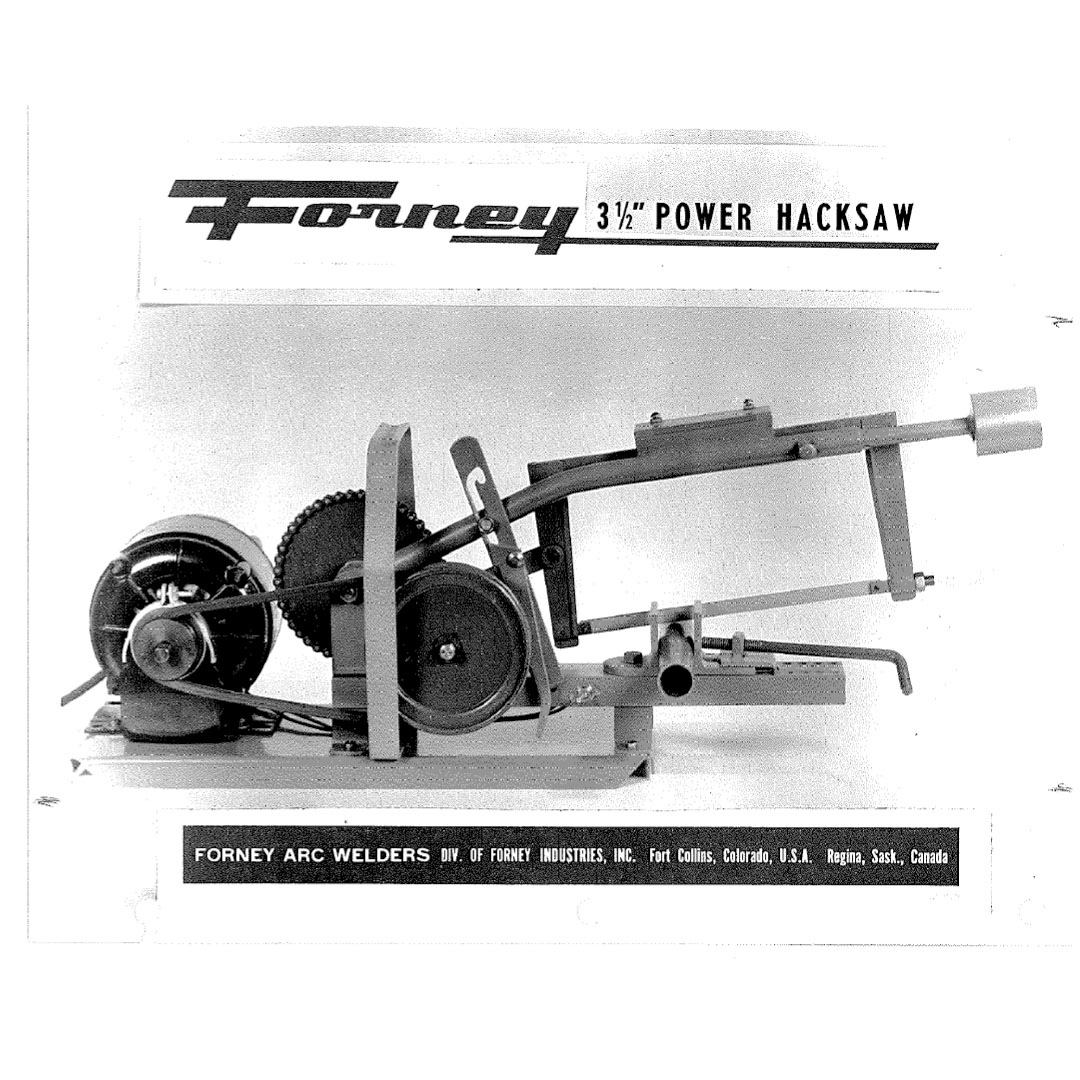 This #ThrowbackThursday is bringing some serious Forney history out of the vault! You probably know about our planes, vacuums, and water skis… but Forney also made radios and hacksaws back in the day!

Would one of these have earned a spot in your garage back then?

#ForneyInd