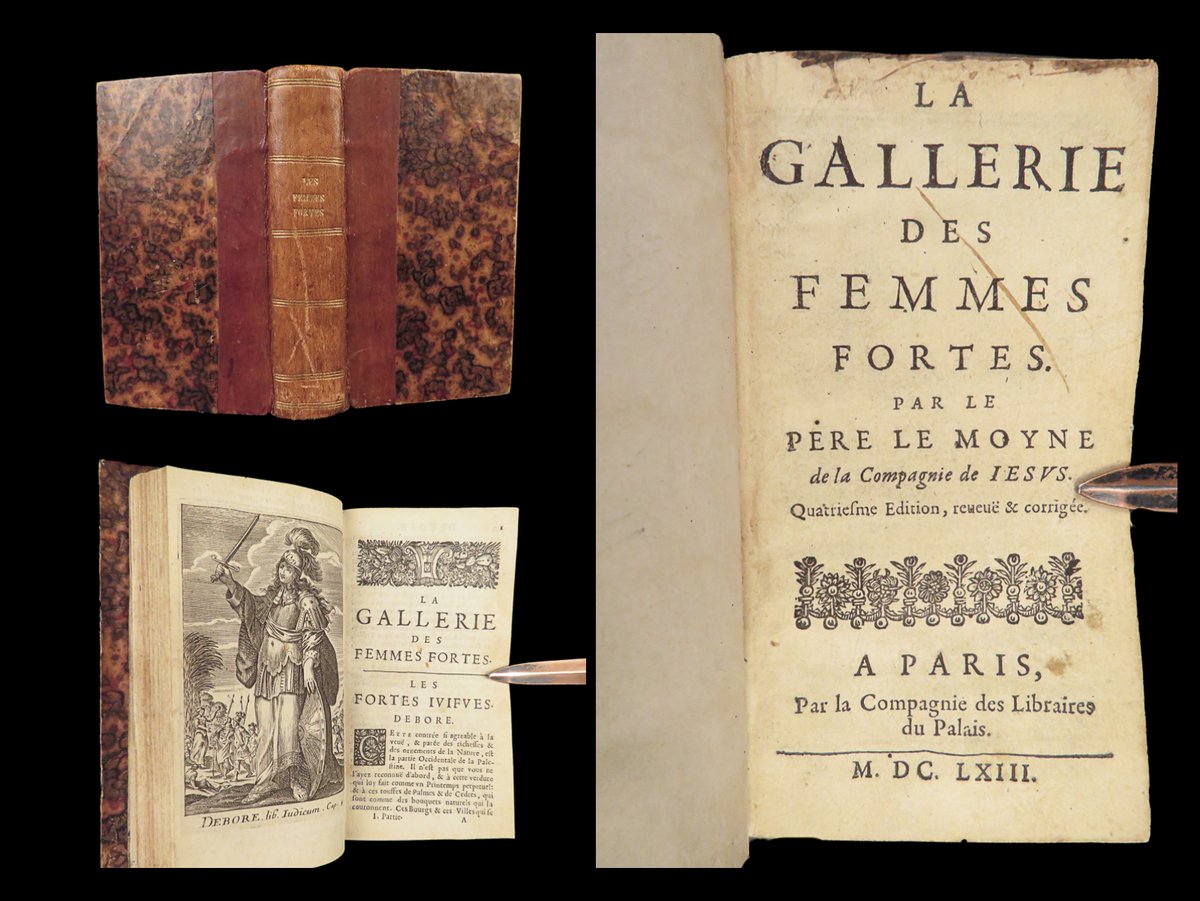SchilbRareBooks's tweet image. Joan of Arc, Queen Isabella I, and the goddess Artemis are all highly influential women in history! This work profiles several important historical women. 1663  "Le Gallerie des Femmes Fortes." Interested? ow.ly/TZn550YBSXw
Want more? ow.ly/LNca50YBSXx

#Artemis #Joan