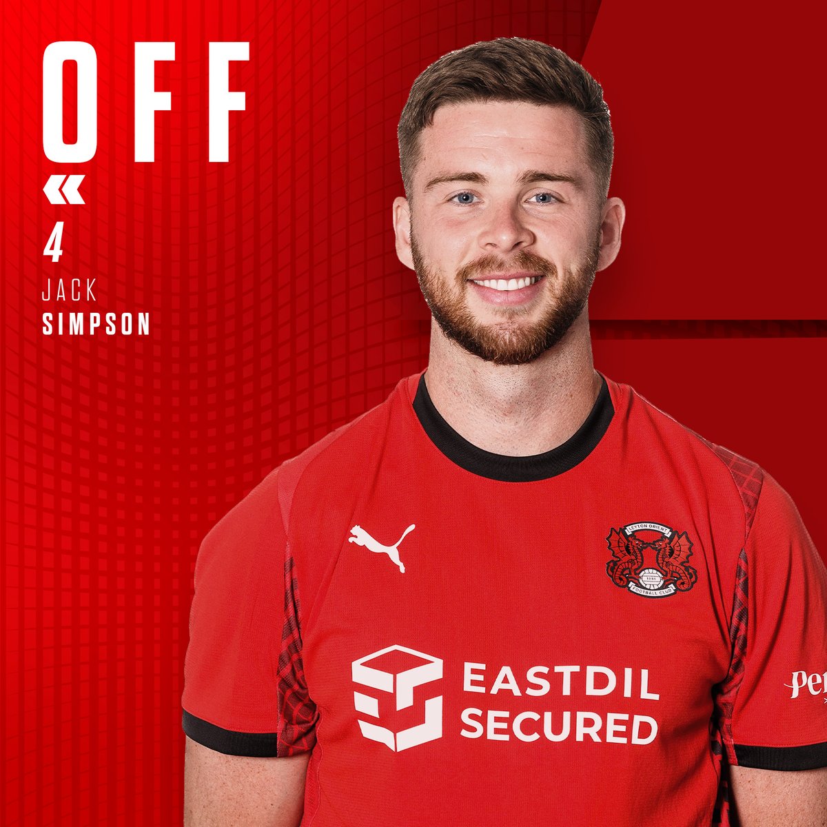 leytonorientfc's tweet photo. 🔄 58' An enforced change...

➡️ Casey
⬅️ Simpson

Get well soon, Simmo 👊

#wafc 0-0 #LOFC https://t.co/Zfwso8FSX0