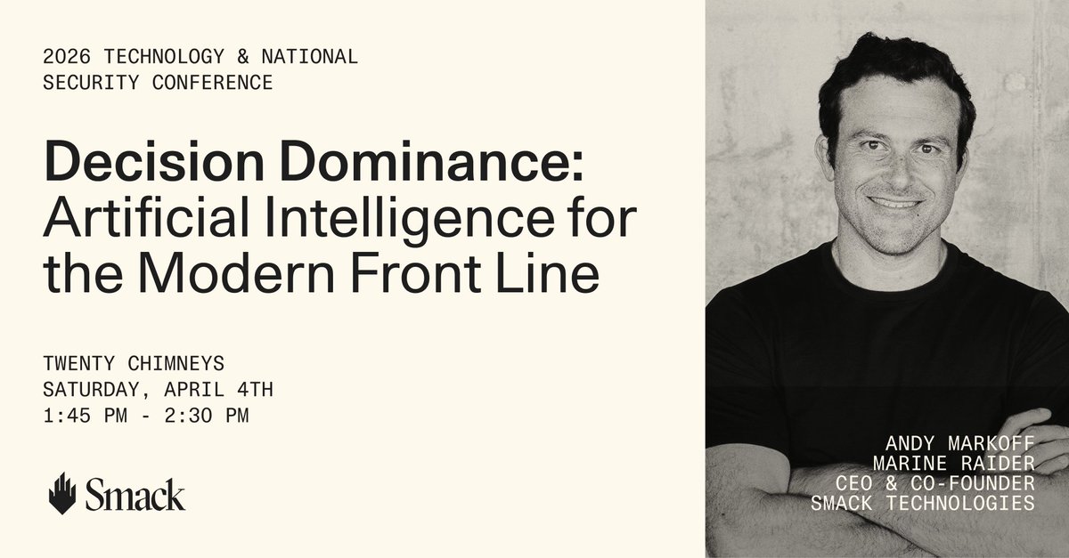 Smack Technologies tweet media