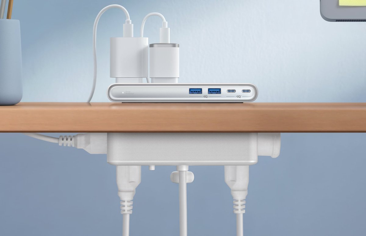 Anker's $70 Nano Power Strip Clamps to Your Desk for Easy Access to 10 Ports macrumors.com/2026/04/02/ank…