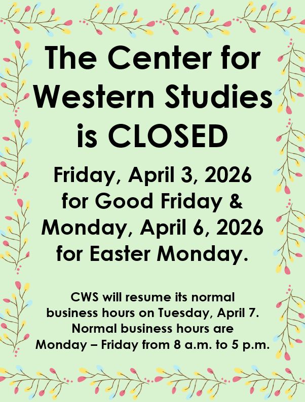 Ctr Western Studies tweet media