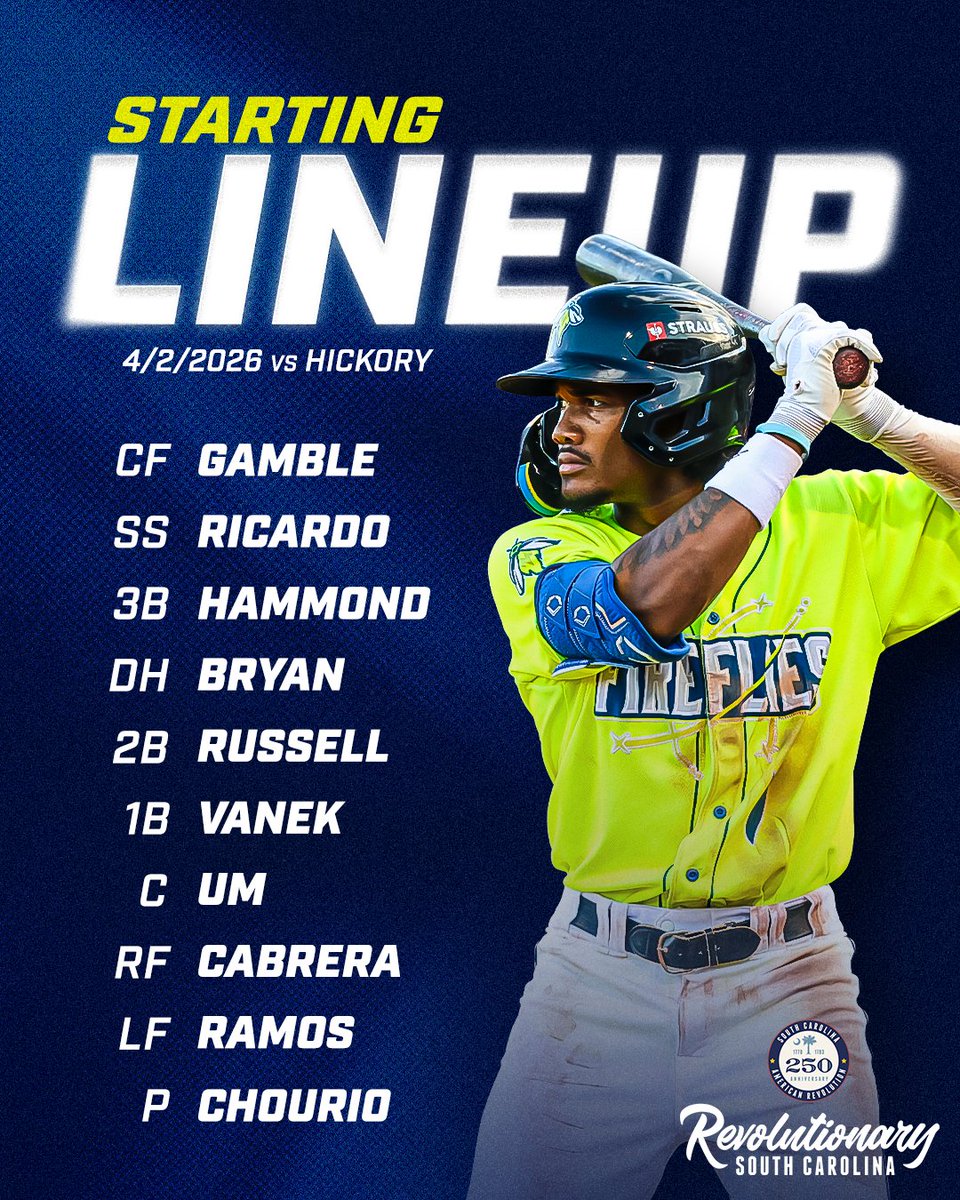 ColaFireflies's tweet photo. The first lineup of the 2026 season is in! #LetsGlow https://t.co/JXBOVvyWyX