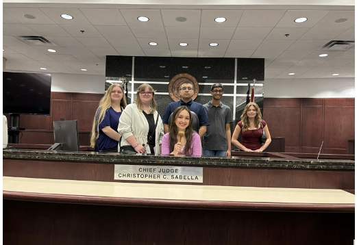 HillsVirtual's tweet photo. Our Government students explored the judicial system firsthand at the Edgecomb Courthouse in downtown Tampa - observing real cases, learning about George Edgecomb, and participating in a Q&amp;A with Judge Miriam Valkenburg and local attorneys. https://t.co/IecwBlHmXR