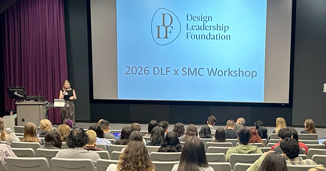 LOMAMedia_SD's tweet photo. Yesterday, LOMA was on-site at Santa Monica College capturing the Design Leadership Foundation’s workshop, connecting students with design professionals for mentorship and career insights.

Panel: Designing for Recovery explored rebuilding after Palisades and Altadena fires. https://t.co/7Hb5631xAf
