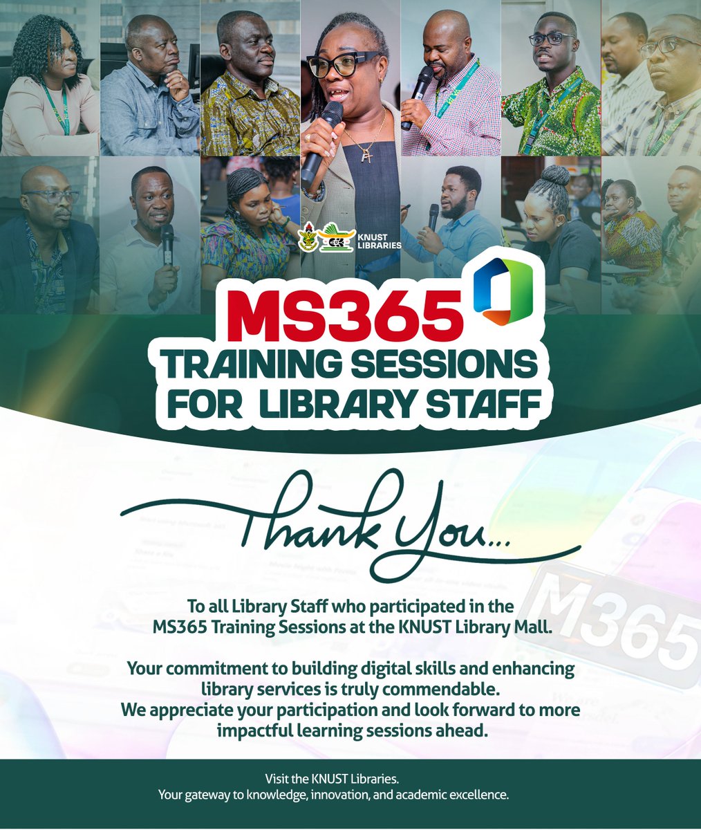 KNUST Libraries tweet media