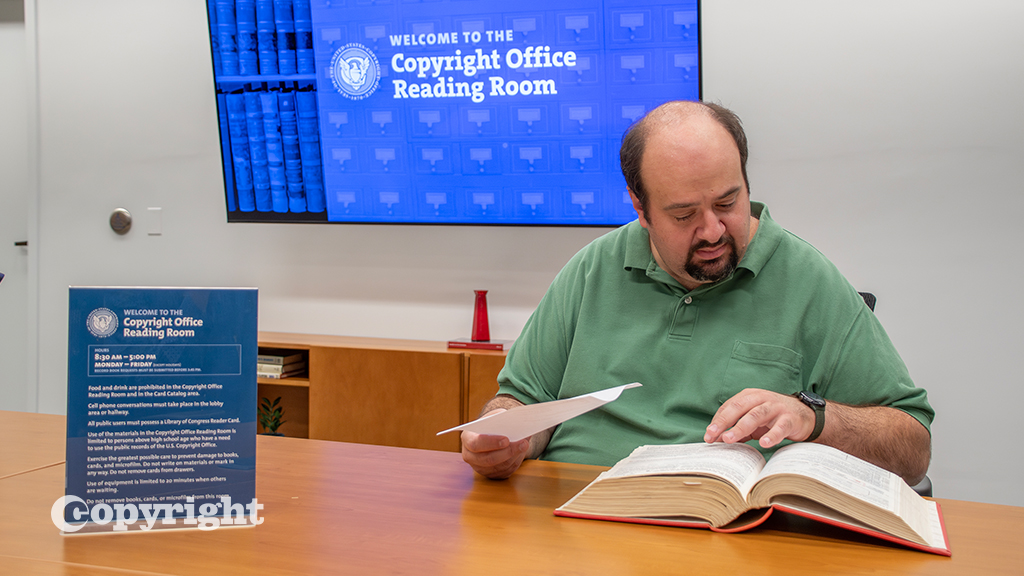 CopyrightOffice's tweet image. #DYK researchers can visit the Copyright Reading Room at the Library of Congress, Madison Building, in Washington, DC? The reading room oversees the fullest collection of copyright records in the world. Plan a visit: copyright.gov/rrc/crrr.html?…