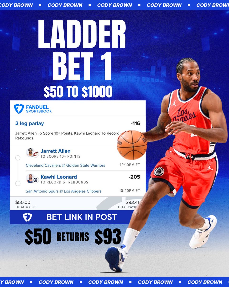 Cody Brown Bets tweet media