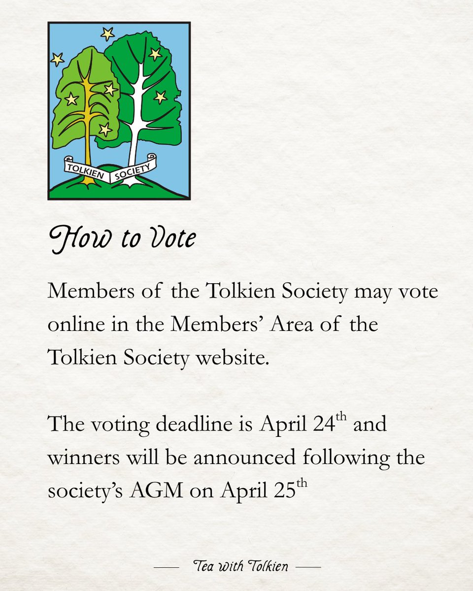 Tea with Tolkien tweet media