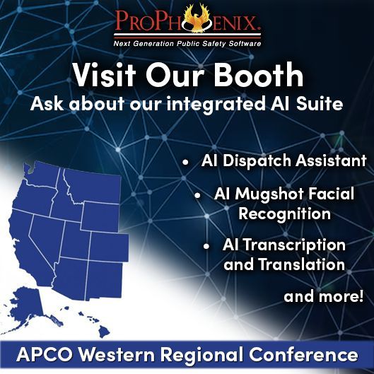 prophoenixcorp's tweet photo. We will be exhibiting at the APCO Western Regional Conference in Phoenix, AZ next week! April 6th - 9th

Want to see our product first hand at your convenience? Schedule an onsite or live web demo today! https://t.co/k2PMULERe2 

#APCO #Dispatchers #911Dispatch #Dispatchsoftware https://t.co/G08170wDM4