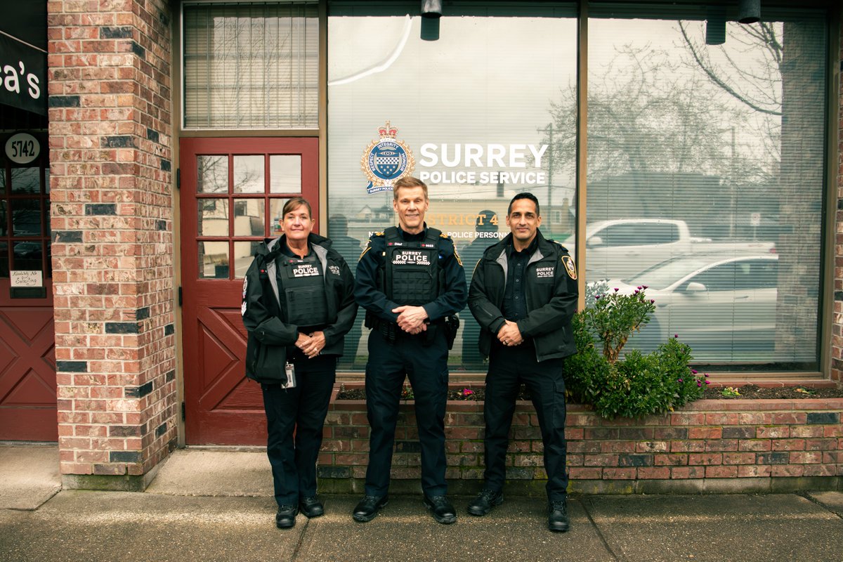 Surrey Police Service tweet media