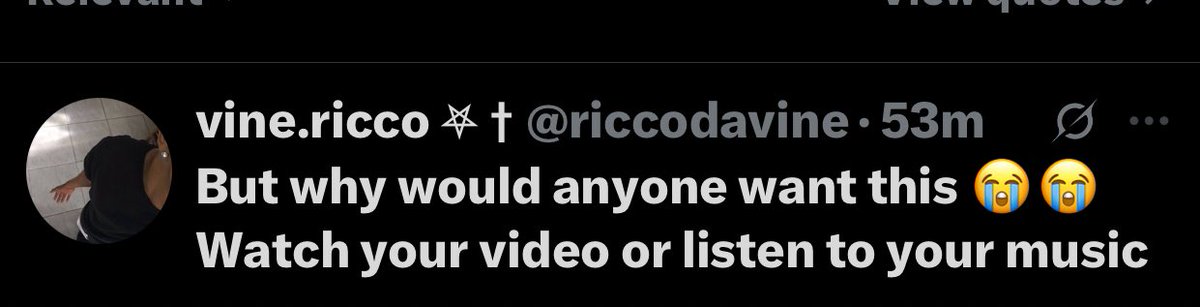 vine.ricco ⛧ † tweet media