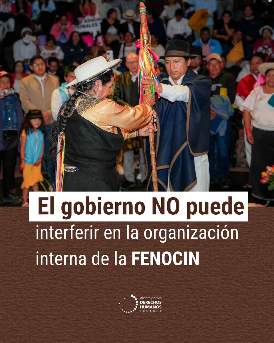 Alianza de Organizaciones por los Derechos Humanos tweet media