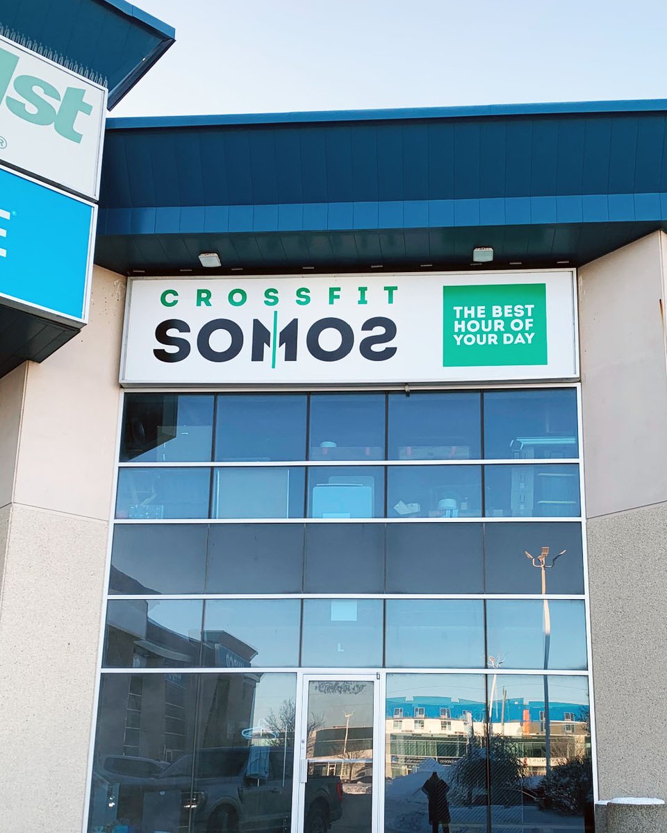 SpeedproCanada's tweet image. SpeedPro Barrie completed new signage for their client, Crossfit Somos! Store front signage stands out and gets you noticed! Interested in learning more? Contact your local SpeedPro today!
#StorefrontSign  #BusinessSignage #SignsThatWork #Branding #SpeedProBarrie #SpeedPro