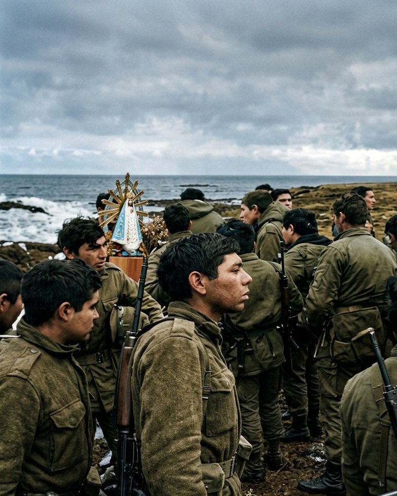 Existe un sector que intenta llamarlos “pibes” para minimizar la gesta de Malvinas. Pero no: fueron HOMBRES llenos de fe, valor y coraje que dieron su vida por la PATRIA. 🇦🇷