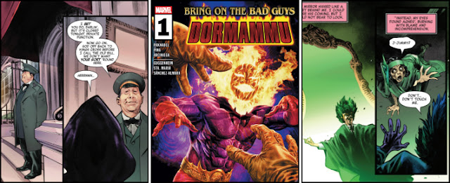 Blaxkleric's tweet photo. "Provided its audience with plenty of entertainment &amp; a genuinely surprising conclusion."

The excellent "Bring On The Bad Guys: #Dormammu No.1 by @AlexPaknadel Javier Pina, @erickarciniega  &amp; @MarvelComicsHQ 😍😍😍

My review is here: https://t.co/vOzTqAtF0C https://t.co/eYCrla5UYW