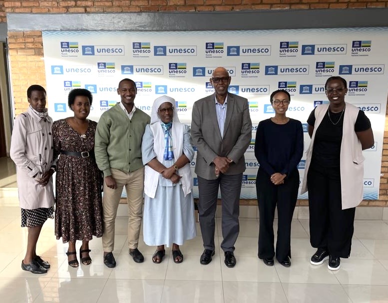 Maranyundo's tweet photo. Board Members Lydie Uwantege, Nicole Masozera, and Sister Eugenia, Head of the MTLC, attended a meeting at UNESCO—the UN agency advancing education and cultural preservation—to explore a promising partnership for the MTLC. Looking forward to this fruitful partnership! https://t.co/BOVLVzHnm9