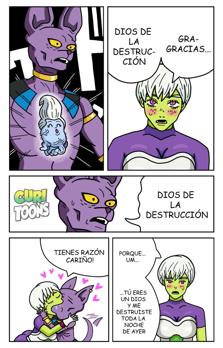 CuriToons's tweet photo. El Dios de la destrucción y de la fornicación al fin debutó https://t.co/kJNPwrFEW1