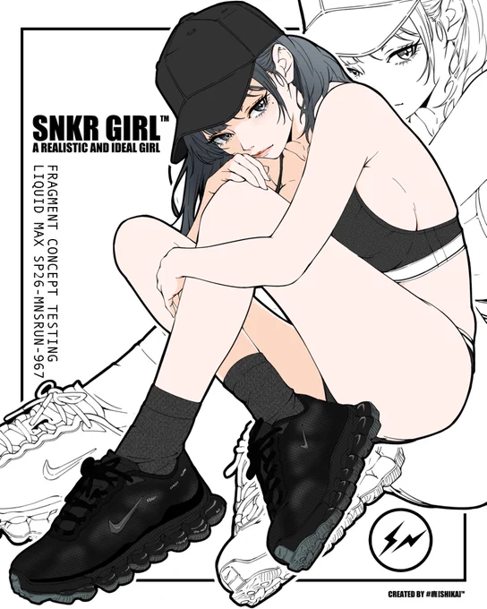 "SNKR GIRL" 