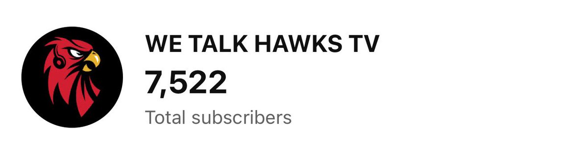 iwake up wavy, baby(WE TALK HAWKS TV) tweet media