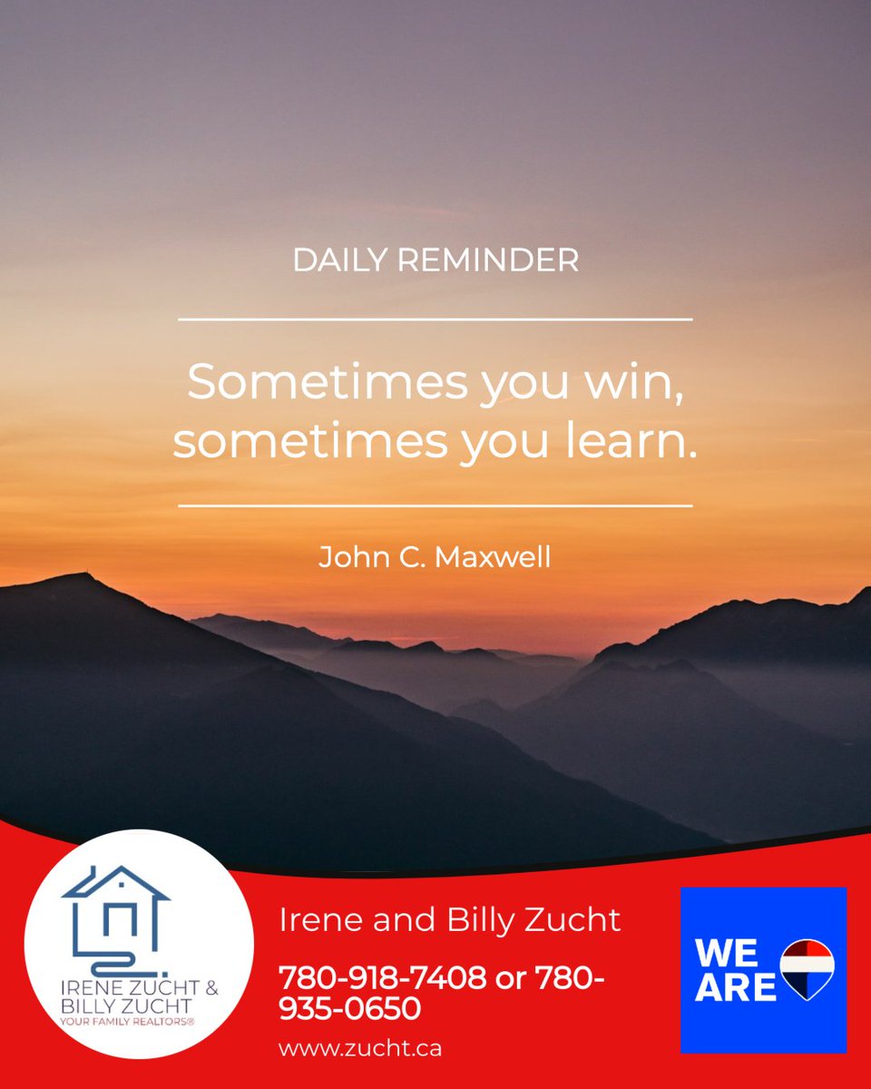 Bzucht's tweet image. Every challenge holds a lesson, and shifting your mindset from loss to learning is the key to moving forward. The more you embrace the unexpected, the more doors will open. Keep going—your next win is just around the corner! 💡🏡

#fortsask #yegre #remaxelite #forsale