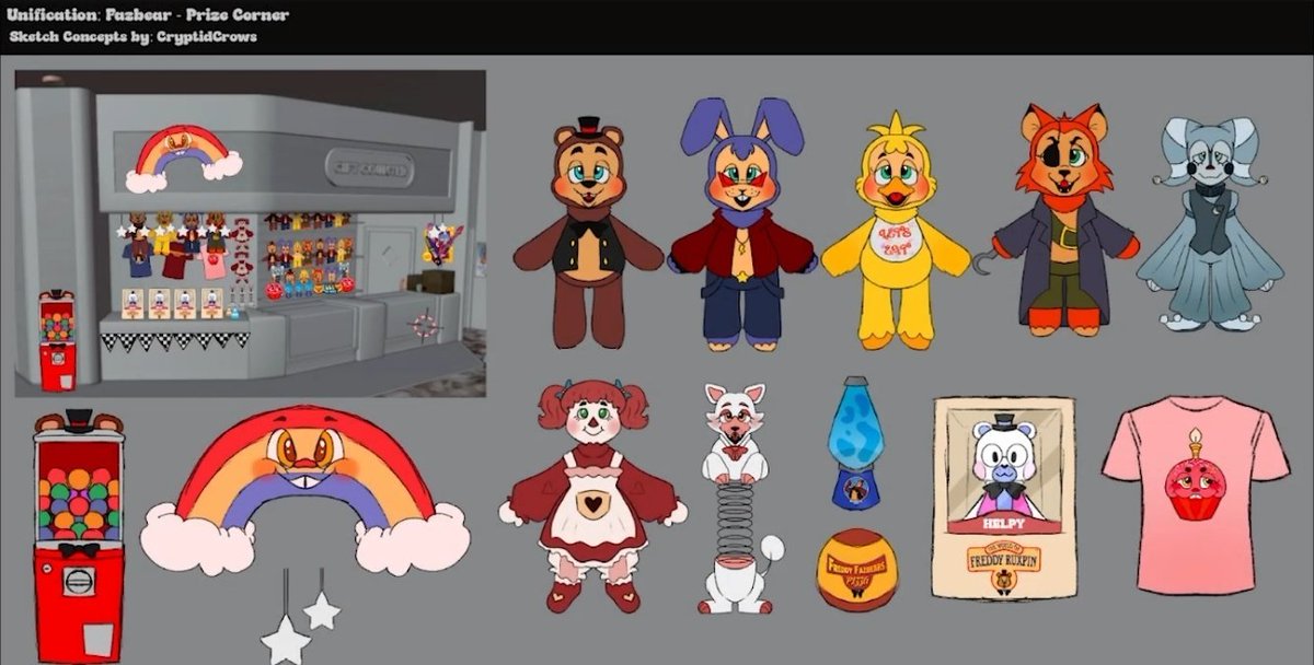 Unification: Fazbear tweet media
