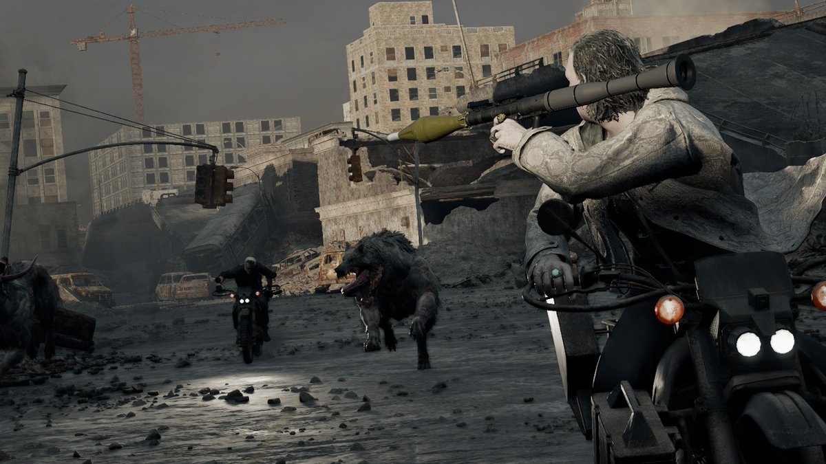 Seeing this hippo fly on a bike and handle a massive gun like a tiny water pistol is giving me pure hit of dopamine. Absolute cinema. 🏍️💨
#re9 #victorgideon #residentevilrequiem