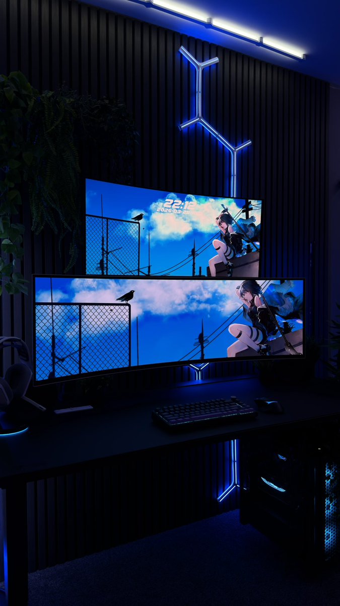mrnostigma's tweet photo. Forgot to post this week, have some more inspiration 

#desksetup #gamingsetup #pcsetup #setupinspiration #setupinspo #gamingroom #animegirl https://t.co/Dd6EzmCiqu