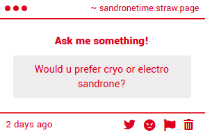 Daily Sandrone / is sandrone playable yet? tweet media