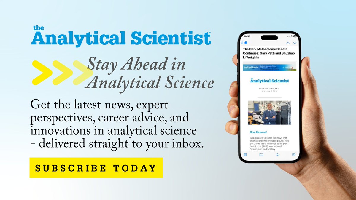 Analytical Science Network (ASN) tweet media