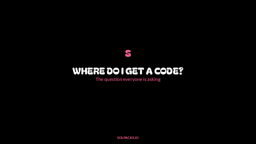 solpacks_io's tweet photo. "Where do I get a referral code?"

This is what our DMs are filled of right now.

If you're already in ? share yours. Build your network early.

| Powered by @ez1dev |