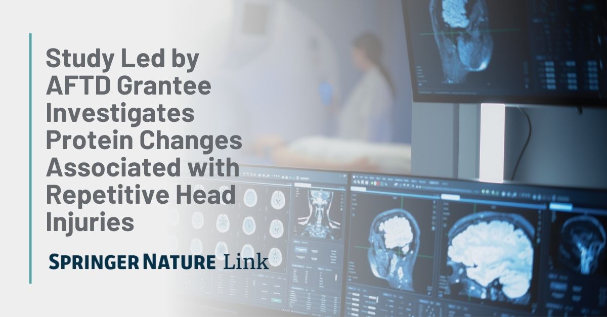 The AFTD tweet media