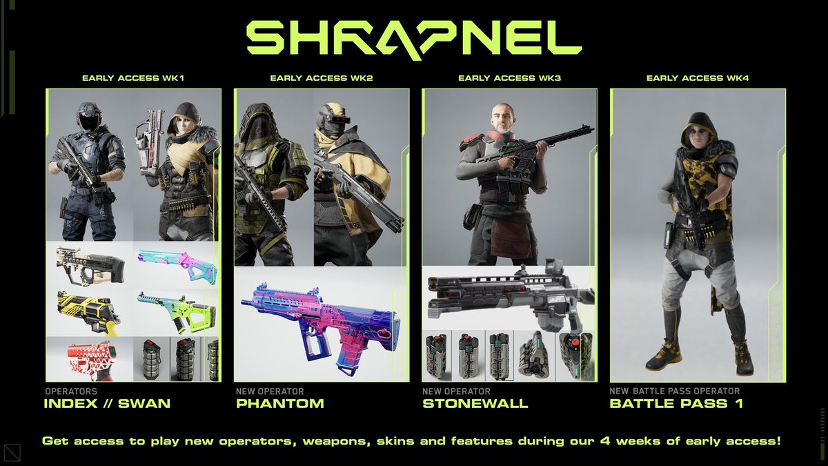 SHRAPNEL » Play Now on Steam tweet media