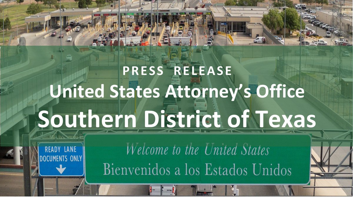 USAO_SDTX's tweet image. Repeat smuggler sent to federal prison after illegal aliens found concealed inside tractor
#CorpusChristi #BorderSecurity 
justice.gov/usao-sdtx/pr/r…