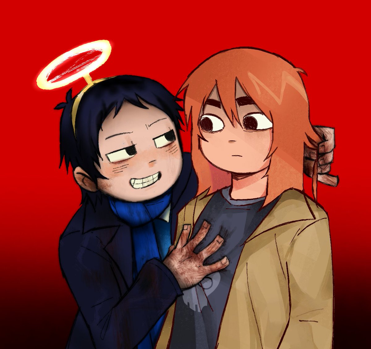 Lucas- Put the pen down! tweet media