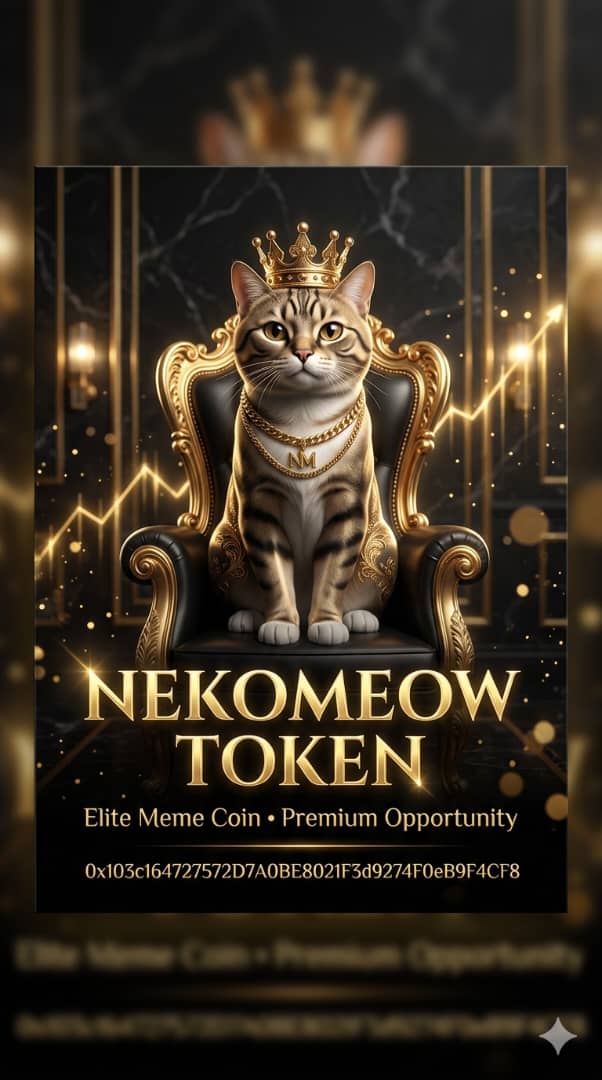 IamCryptoGuru1's tweet photo. If you missed the last big meme run… don’t miss $NekoMeow 🐾
Community is growing, hype is building, and the chart is ready 👀
Now is the time!
CA: 0x103c164727572D7A0BE8021F3d9274F0eB9F4CF8 https://t.co/t4J5hKYzqA