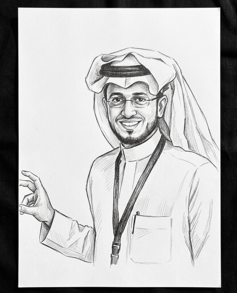 yankee714's tweet photo. @HASSANFAQIEH 
السلام عليكم 🤍 
رسمت لك لوحة من صورتك بكل حب، وتمنيت توصل لك قبل أي أحد. رأيك يسعدني كثير، ودعمك لو بهدية بسيطة بيفرق معي فعلًا لأن الرسم هو مصدر دخلي الوحيد 🙏🏻♥ https://t.co/LQD2KihO8L