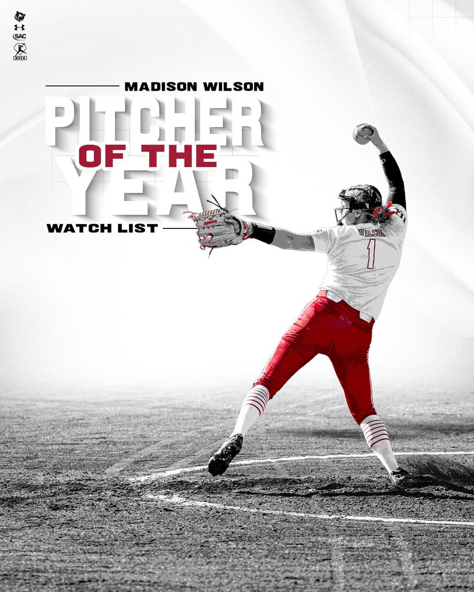 NFCA Division II Pitcher of the Year Watchlist ✍️

#GOBEARS | #BetweenTheBricks