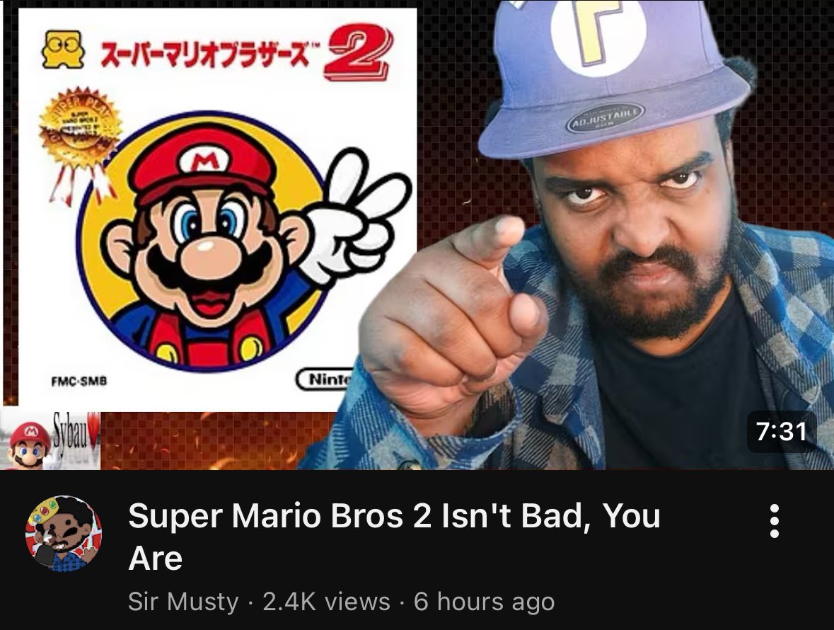 Lost Levels Fan tweet media